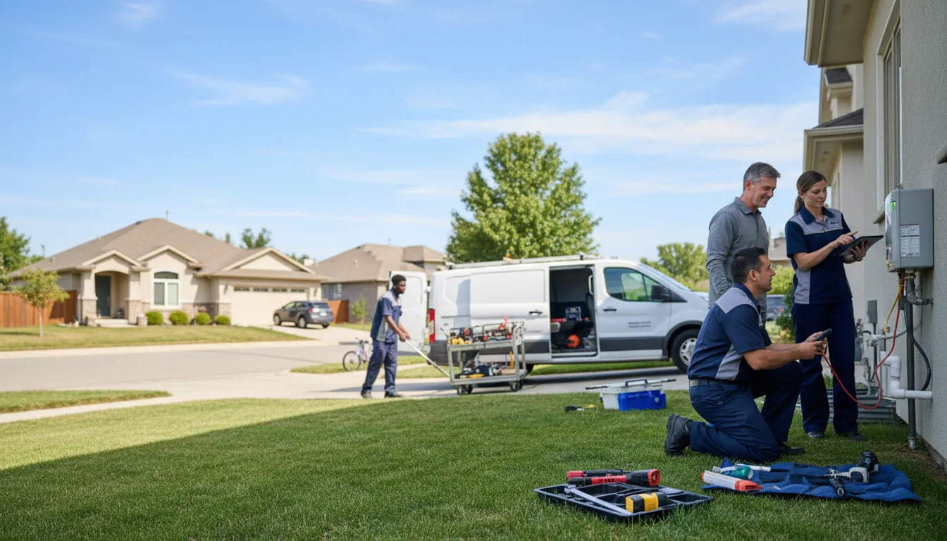 Tankless water heater service in Ord, NE